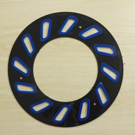 Rim Cover For All Bike Sheet Blue (দুই পিস এক চাকার জন্য)